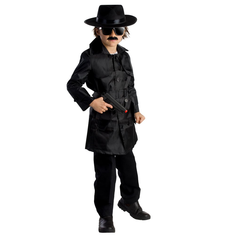 Photo 1 of Dress Up America Detective Costume - Spy Costume for Kids - Secret Agent Set for Boys and Girls