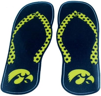 iowa hawkeye flip flops