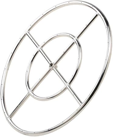 Amazon Com Stanbroil 18 Round Fire Pit Burner Ring 304 Series