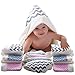 E-Cloth Luxury High-Performance Hooded Baby Bath Towel with Micro-Dry Technology - Grey, Regular