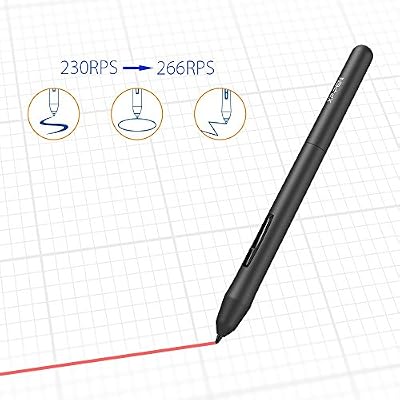 Starg430s B 黒 Xp Pen ゲーム用ペンタブ ペンタブレット2mm厚さ