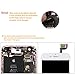 Ibaye LCD Display Touch Screen Digitizer Glass Lens with Camera and Home Button Assembly Repair Replacement for iPhone 6 (4.7)inch with Tools White