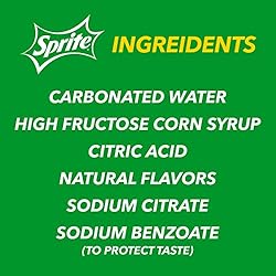 Sprite Lemon Lime Soda Soft Drinks, 12 fl oz, 12 Pack