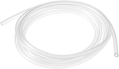 Sourcing Map PVC Hose 2mm ID x 4mm OD Clear Tubing 1.5m