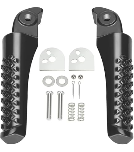 CILOYU Aluminum Foot Pegs For Coleman Mini Bikes (CT200U, BT200X, Etc.) & Dirt Bikes - Wider Grip, 28-Tooth Design - View #2