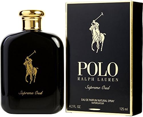 POLO SUPREME OUD by Ralph Lauren EAU DE PARFUM SPRAY 4.2 OZ for MEN ---(Package Of 5)