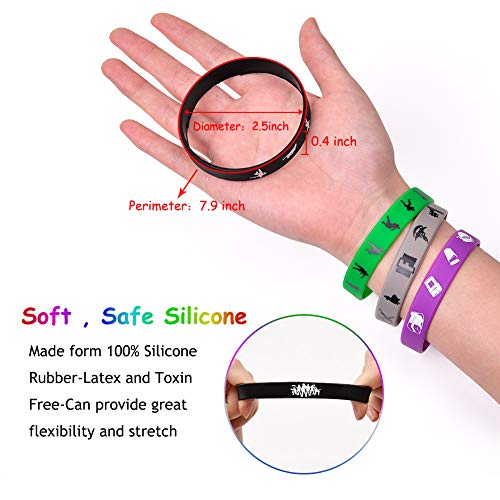 4 Supplies+Bracelet+Birthday+Favors+Max+7+9inch