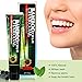 Activated Charcoal Teeth Whitening Toothpaste ZUTOBO New Natural Charcoal Bamboo Toothpaste Protect Deep Clean Dental Cream for Whiter Stronger Healthier Teeth Remove Bad Breath and Coffee Stain