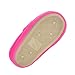 Beeliss Toddler Girls Slippers Cartoon Plush Warm Shoes (4-5 M US Toddler, Rose)