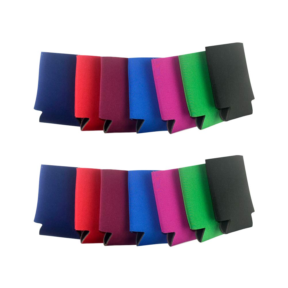 Angoily 20PCS Cup Sleeve Neoprene Glass Bottle Covers Insulated Bottle Coat for Bottle Can Party Supplies