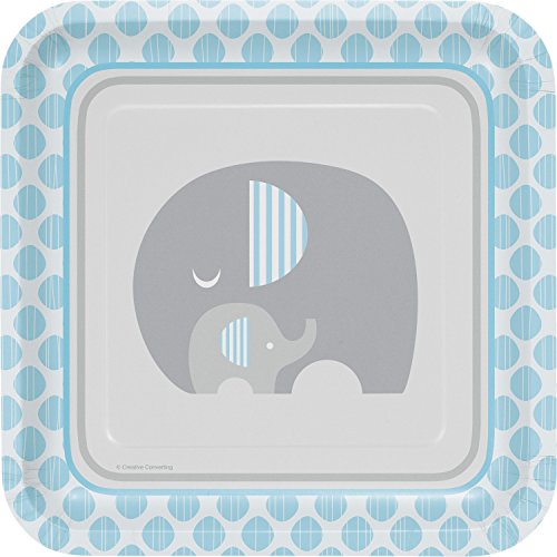 Little Peanut Boy Elephant Paper Plates, 24 ct