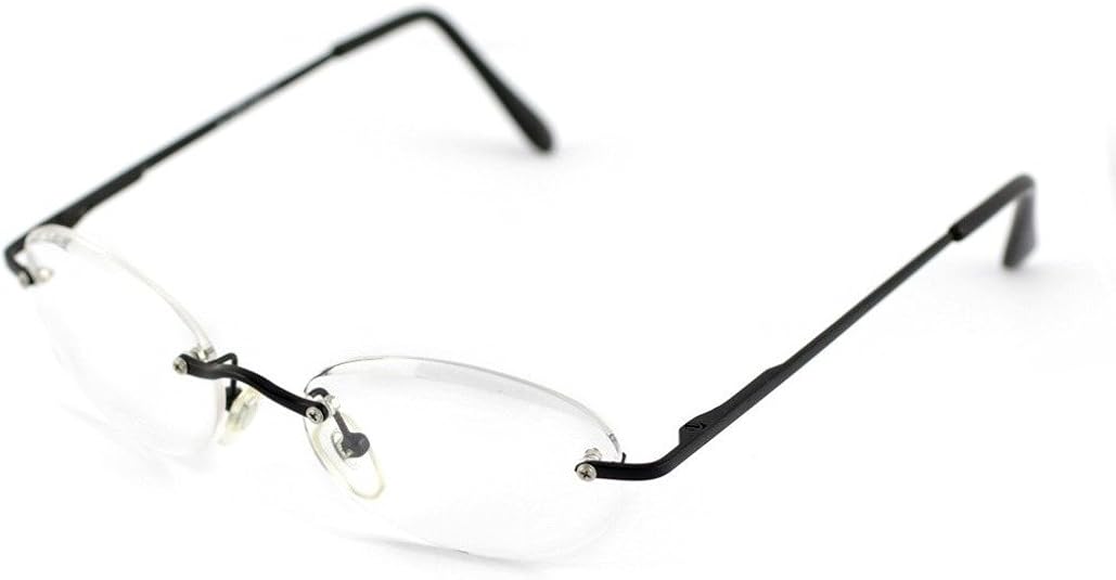 vintage rimless eyeglass frames