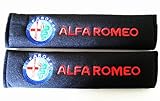 AlfaRomeo Alfa Romeo Seat Belt Cover Shoulder Pads 2 pcs(red)