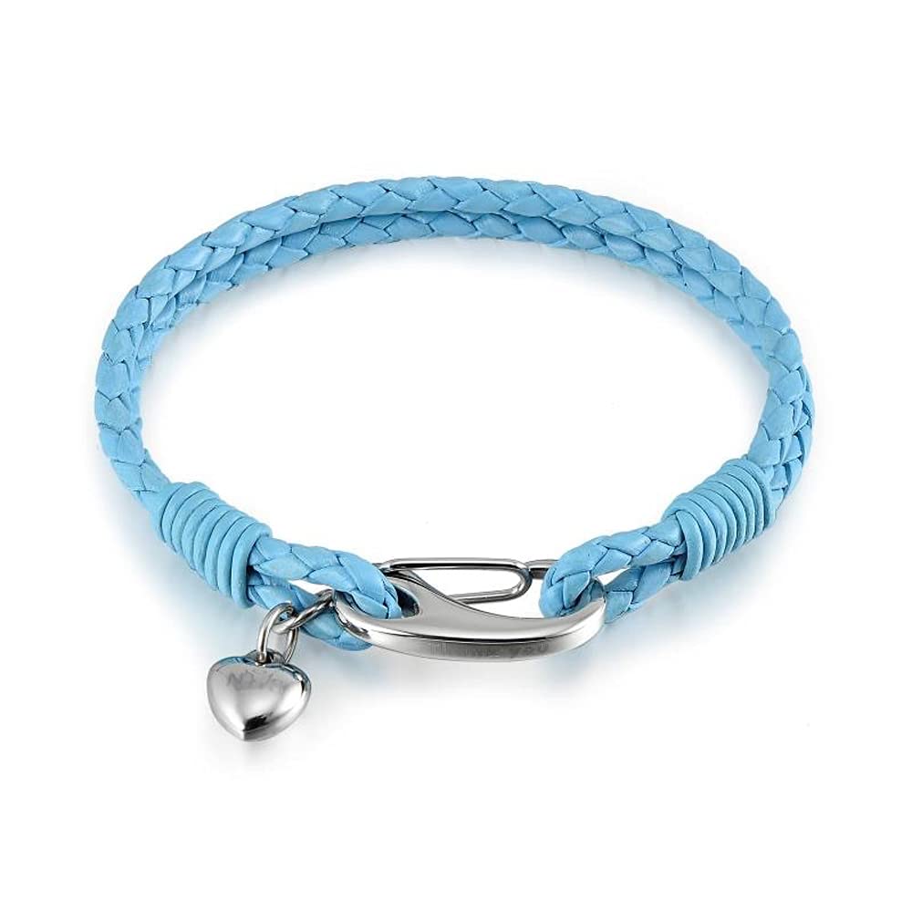 Tribal Steels. by Midhaven 19.5cm Gratitude Heart Bracelet, Standard Size.