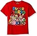 Nintendo Boys' Super Mario Character Group Shot Graphic T-Shirt