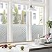 Coavas Non-Adhesive Frosted Glass Window Film & Window Privacy Film for Home & Office - Heat Control, UV & Sun Blocking, Easy DIY Installation, 35.4