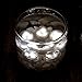 AGPtek 10PCS White Submersible Round LED Candle High Brightness Tea Vase Battery Light Outdoor Garden Pond Pool Bath Disco Bar Spa Tub Decoration Wedding Xmas Floral Decoration Candles