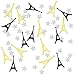 Beistle CN300 Eiffel Tower Confetti, 1/2-Ounce primary