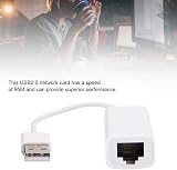 Cuifati USB 2.0 Ethernet Adapter RJ45 White ABS RTL8152B Chip Plug Play Network view 8