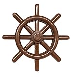 Lego Parts: Boat Ship's Wheel (Brown)