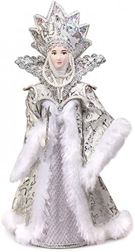 snow queen porcelain doll