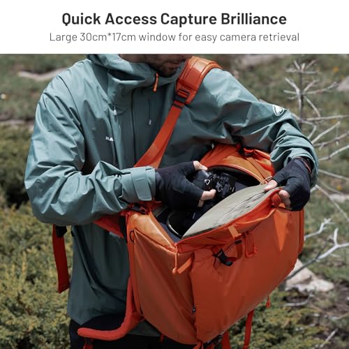PGYTECH Bag Insert Camera and Lens XS, Padded Case Strap | Padded Protection, Adjustable Lens Dividers, Removable Shoulder Strap, Water Repellent Fabric, Top Access