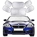 Cosyzone Windshield Sunshade 6 Pieces Car Sun Shade Side Rear Window Shades UV Rays Sun Visor Protector, Keeps Vehicle Cooler