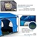 The Original-Authentic Standing Room Family Cabin Camping tent 8.5' OF HEAD ROOM 2 Big Screen Doors (PREMIUM GREY has 4 doors & 2 skylights) Fast Easy SetUp,Fits Most 10x10 STRAIGHT Leg Canopy,FULL FLOOR, CANOPY FRAME NOT INCLUDED