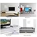 HD TV Antenna, WochiTV 50 Mile Range HD Supply Indoor Digital HDTV Antenna with Detachable Amplified Signal Booster,20ft High Performance Coax Cable for Free All Channel TV Programme(Transparent)