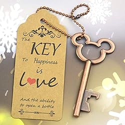 Aokbean 52pcs Vintage Skeleton Key Bottle Opener