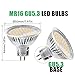 MR16 GU5.3 LED Light Bulbs - 50W Equivalent Halogen Bulbs, Warm White 3000K 12V 5W LED Spotlight Light, Non-Dimmable, 6 Pack
