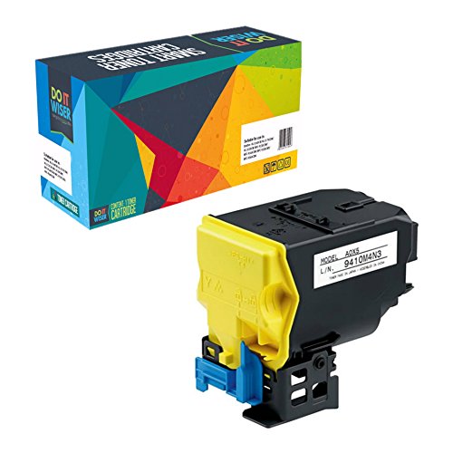 Do it Wiser Compatible Yellow Toner for Konica Minolta Magicolor 4750 4750DN 4750EN MC4750 - A0X5251 A0X5230 - High Yield 6,000 Pages