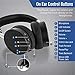 Jamfox M85 Over Ear Headphones - Bluetooth Wired & Wireless Headset w/Microphone aptX Low Latency 20 Hour Play Comfortable Ear Cushions Compatible with Laptop/MacBook/iMac/PC/TV | Best Tech Gift
