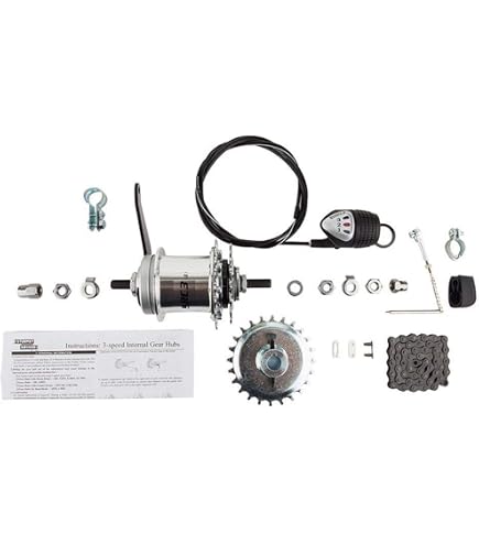 Amazon.com: Sturmey Archer RXL-RD5 5SP Hub with 90mm Drum Brake