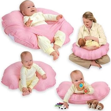 Amazon Com Leachco Cuddle U Basic Nursing Pink Dots Pillow And