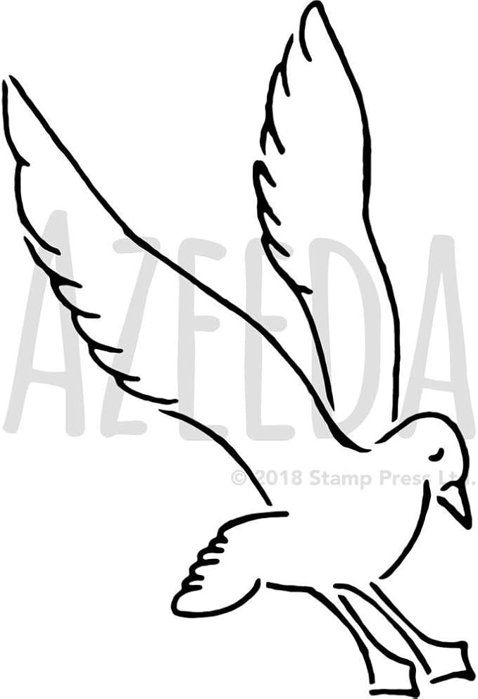 Large A2 ‘Seagull’ Wall Stencil / Template (WS00032521): Amazon.co.uk