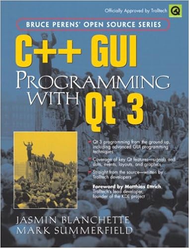 Amazon.com: C++ Gui Programming With Qt 3 (9780131240728): Blanchette,  Jasmin, Summerfield, Mark: Books