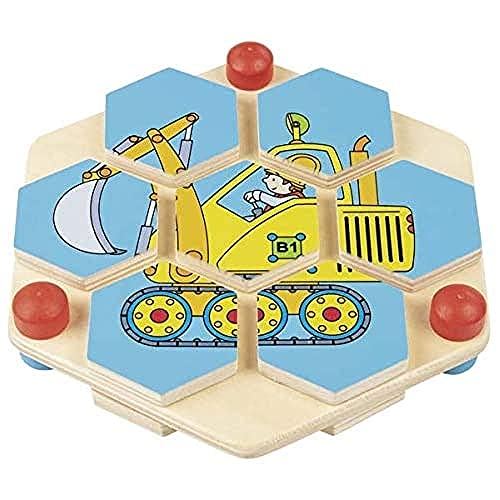 Goki Puzzle nid d'abeille - Chantier