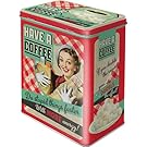 Nostalgic Art 30123 Say it 50's Have A Coffee Storage Tin L