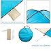 Automatic Pop Up Instant Beach Tent For 2-3 Person Kids Adults, Portable Cabin Waterproof Outdoor Beach Tent Sun Shelter Anti UV For Camping Fishing Hiking Picnicking