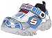Skechers Kids Star Wars Damager III Astromech Light-Up Sneaker (Toddler/Little Kid),Silver/Blue,1.5 M US Little Kid