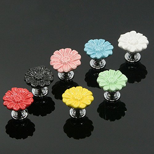 Drawer Knobs Pulls Nursery Idealdecor 2pcs Blue Modern Handle