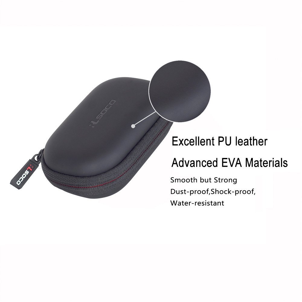 RLSOCO Carrying Case for In-ear Headphone Earbuds Earphone beats x, Anker SoundBuds Slim, Bose SoundSport, Apple Pods, TaoTronics, AUKEY Earbuds, SanDisk Card Reader
