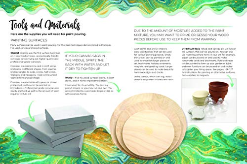 image for Walter Foster Publishing The Art of Paint Pouring: Tips, techniques, a