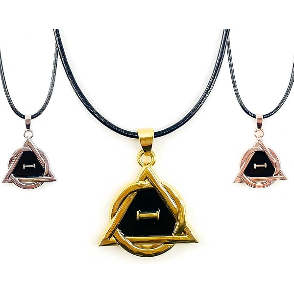 Collana Theriana In Argento 925 Con Ciondolo Triangolare E Abalone – Gioiello Vichingo Per Donne – Catena Regolabile - 2