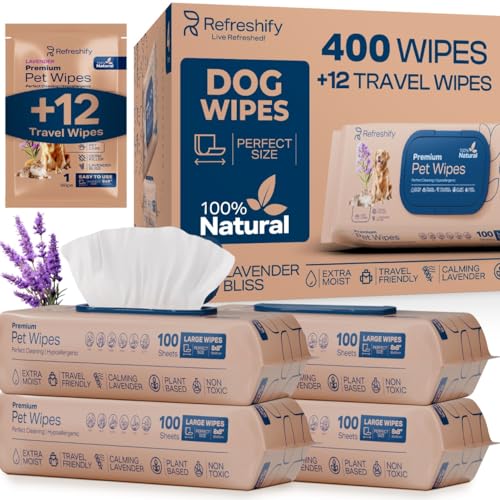 REFRESHIFY Pet Wipes
