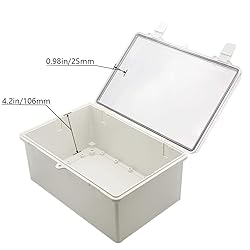 Zulkit Junction Box ABS Plastic Dustproof