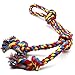 DIY House Large Dog Chew Rope Toys for Aggressive Chewers Rope Chew Toys for Large Medium Dogs Indestructible Tug of War Durable 100% Cotton Rope Toy for Large Breed Toy