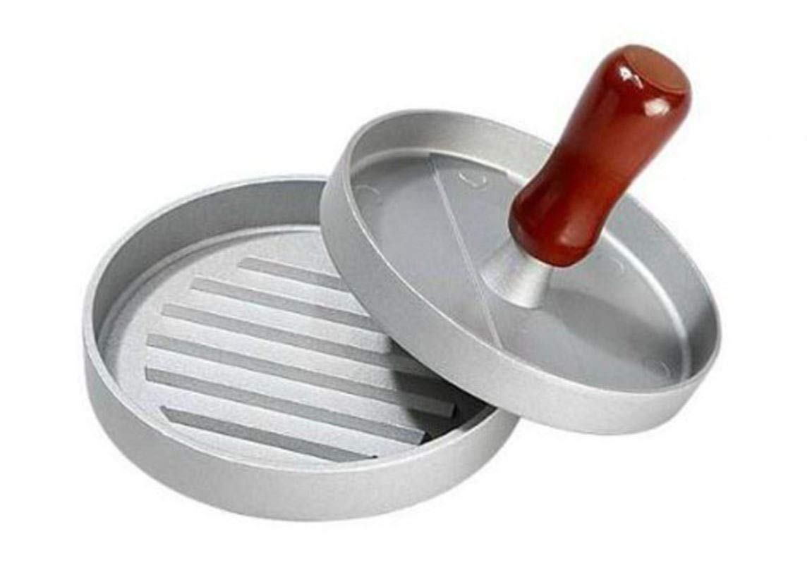 Zixuan Aluminum Burger Press As Well As Patties Maker For Bbq Or Kitchen Cooking Black Barbecue Outdoor Dining Barbecue Utensils Umoonproductions Com