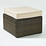 Crosley Palm Harbor Outdoor Wicker Ottoman